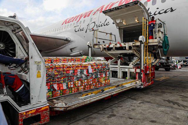 Kenya Airways cargo
