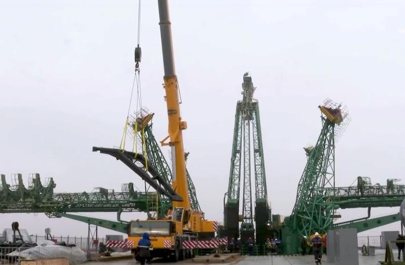 Pad 31 at the Baikonur Cosmodrome