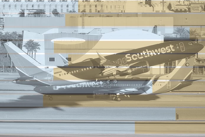 Southwest MAX and NG overlayed with abstract chart data