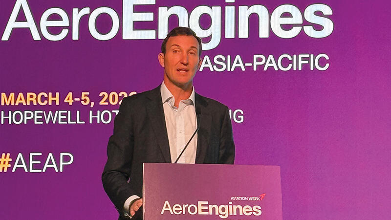 Hong Kong Aero Engine Services CEO George Edmunds 