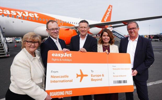 easyJet opens new base at Newcastle Airport