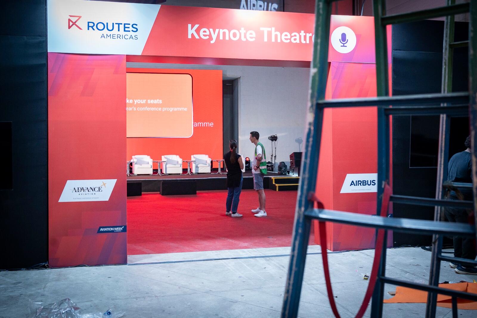 Routes Americas 2026 build-up