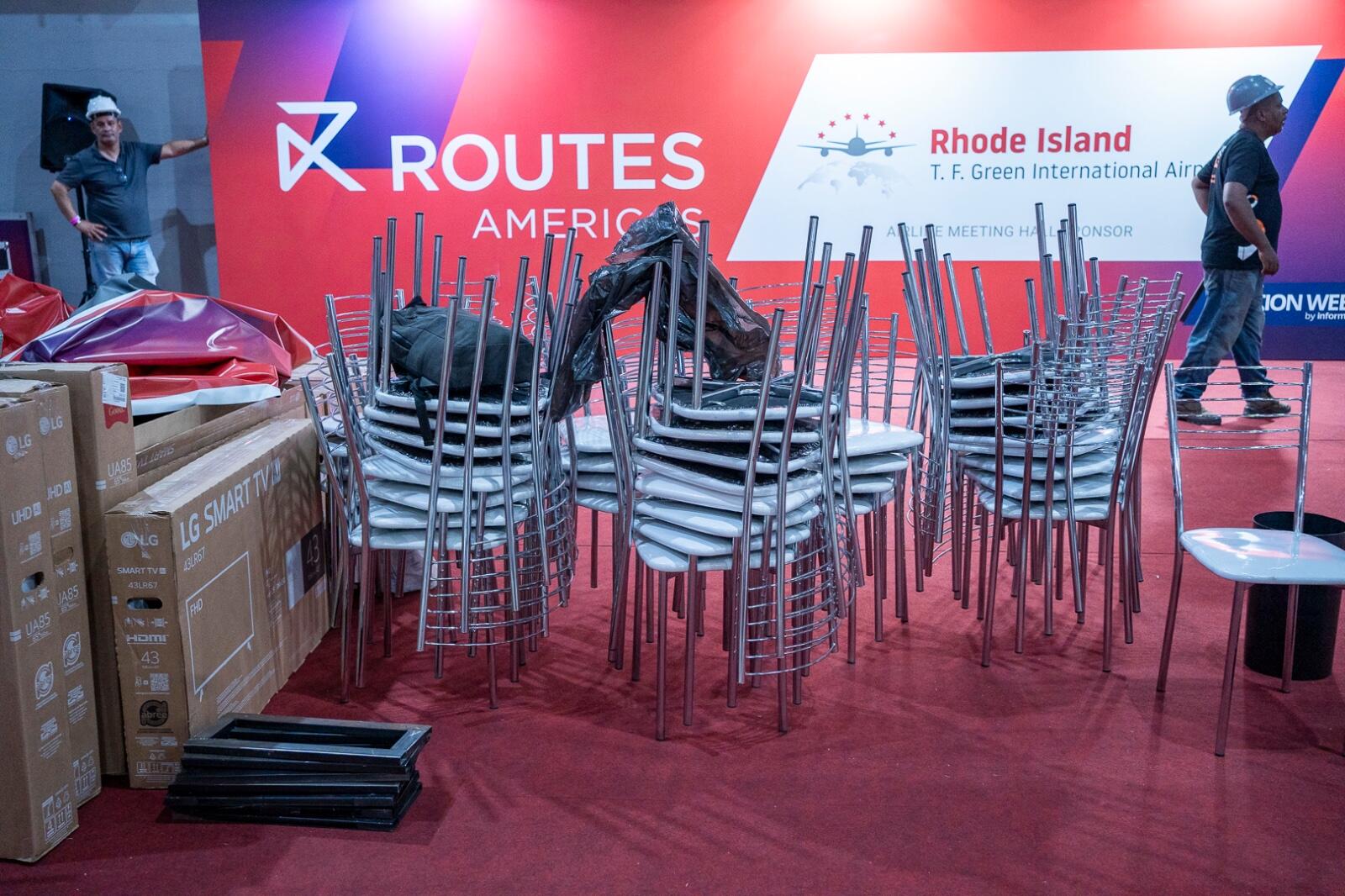 Routes Americas 2026 build-up