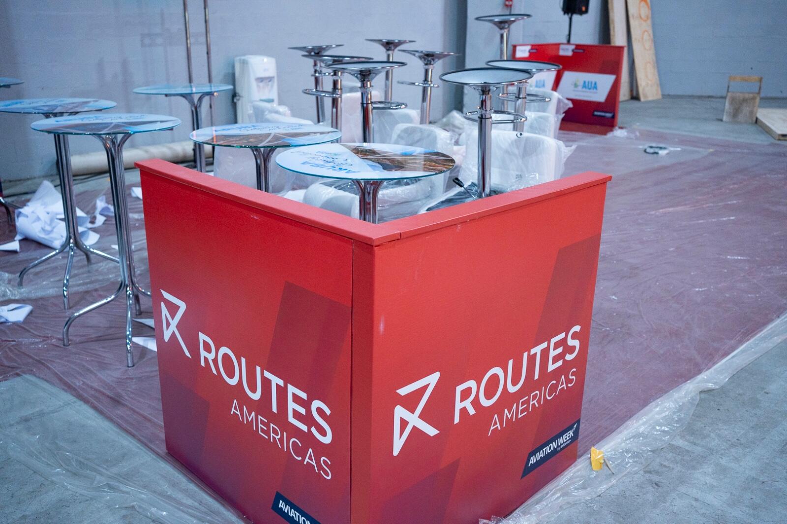 Routes Americas 2026 build-up