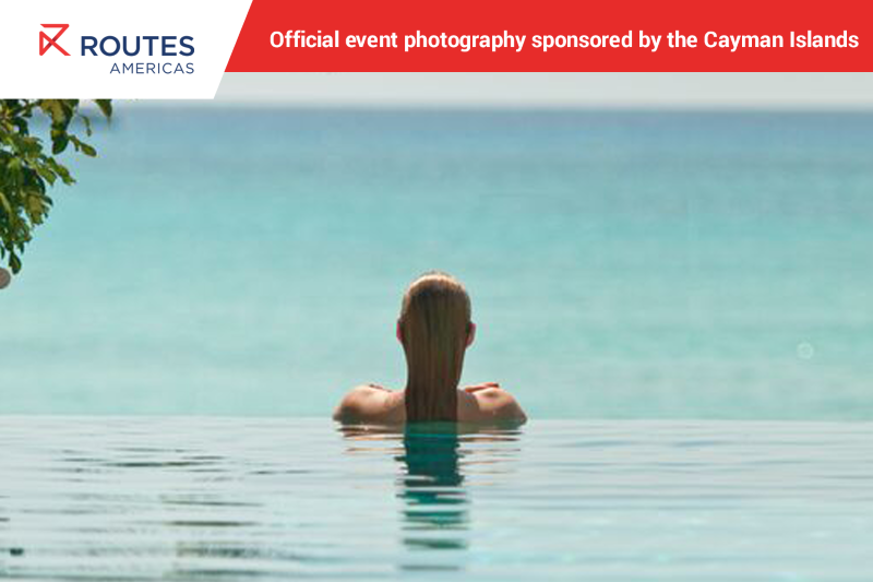 Routes Americas 2026 event photography sponsored by the Cayman Islands