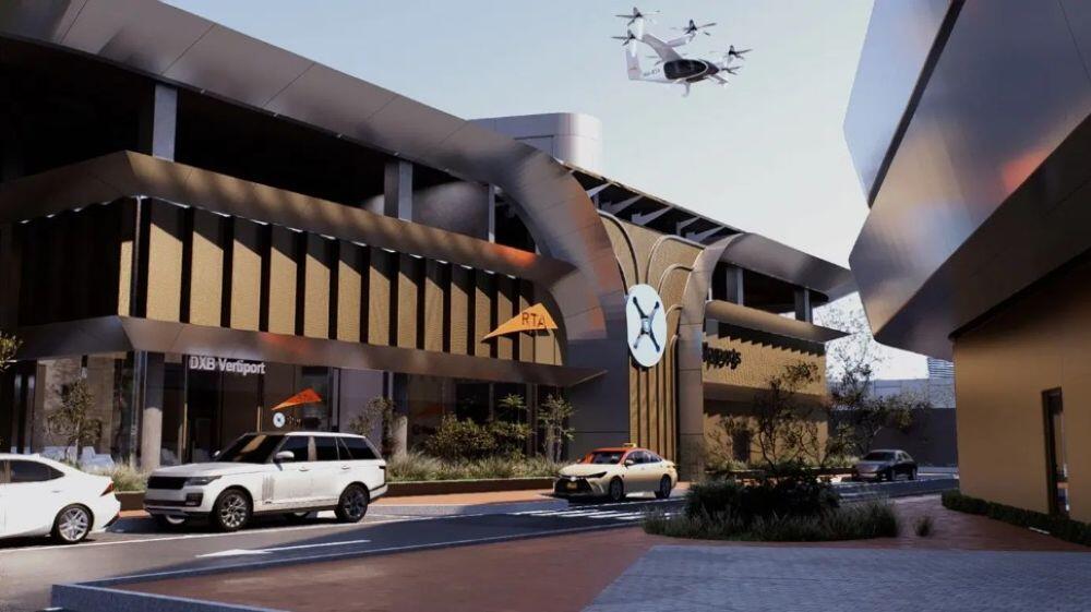 Caption: Skyports has completed construction on a vertiport at Dubai International Airport. Credit: Skyports Infrastructure