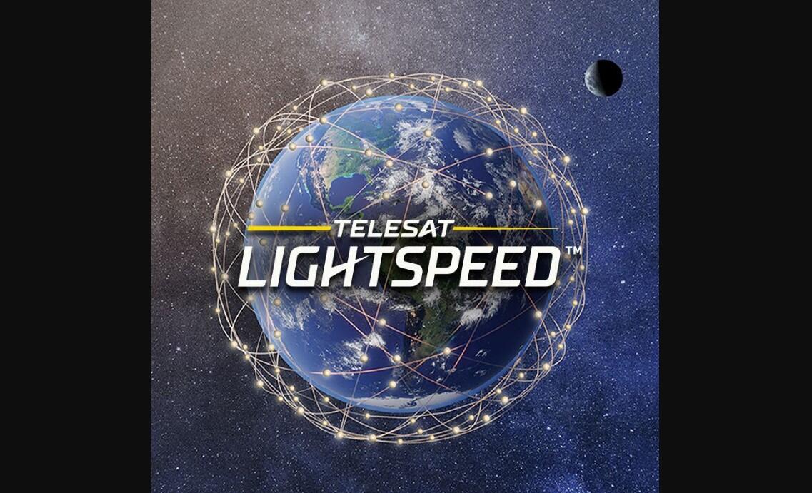Caption: Telesat Lightspeed constellation. Credit: Telesat