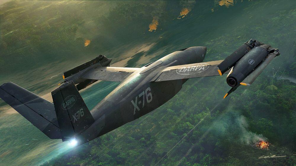 Bell's Stop-Fold Tiltrotor High-Speed VTOL Becomes X-76 | Aviation