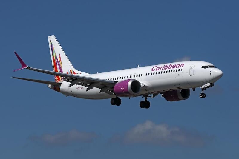Caribbean Airlines 737 max