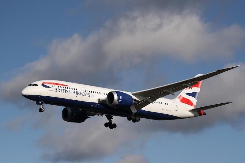 british airways 787-8