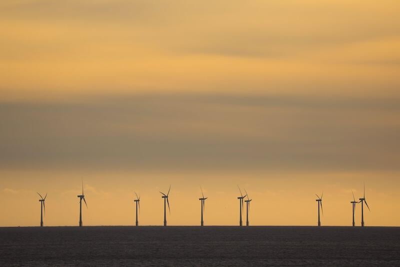 windfarm in north sea