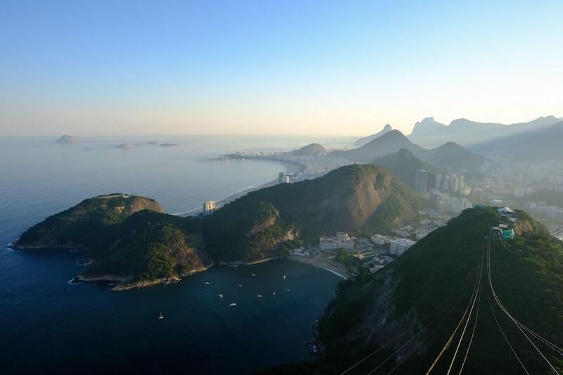 rio aerial shot