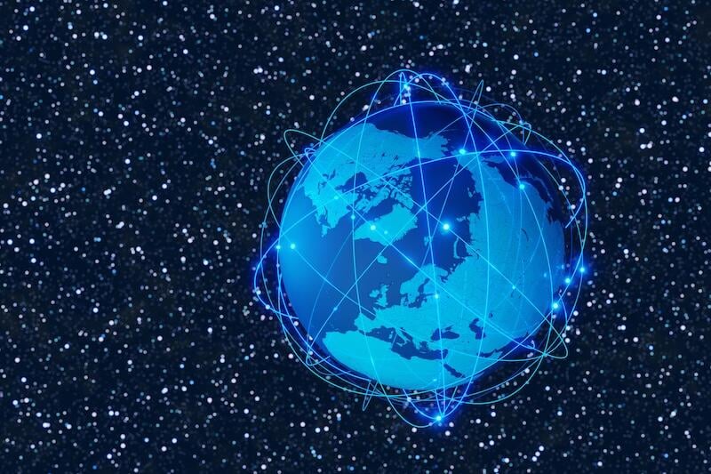 earth in space illustration