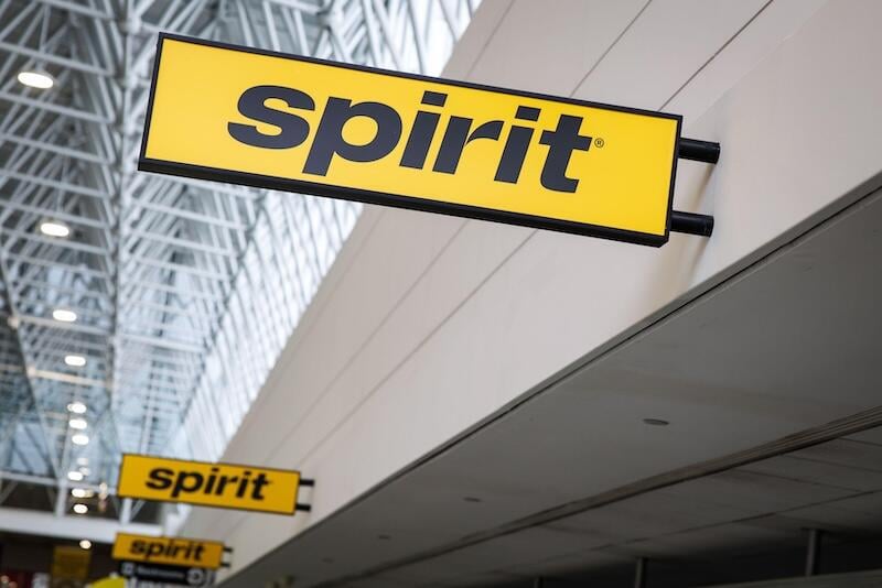 spirit counter at bwi