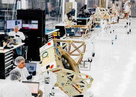 Apex's Factory One production line in Los Angeles.