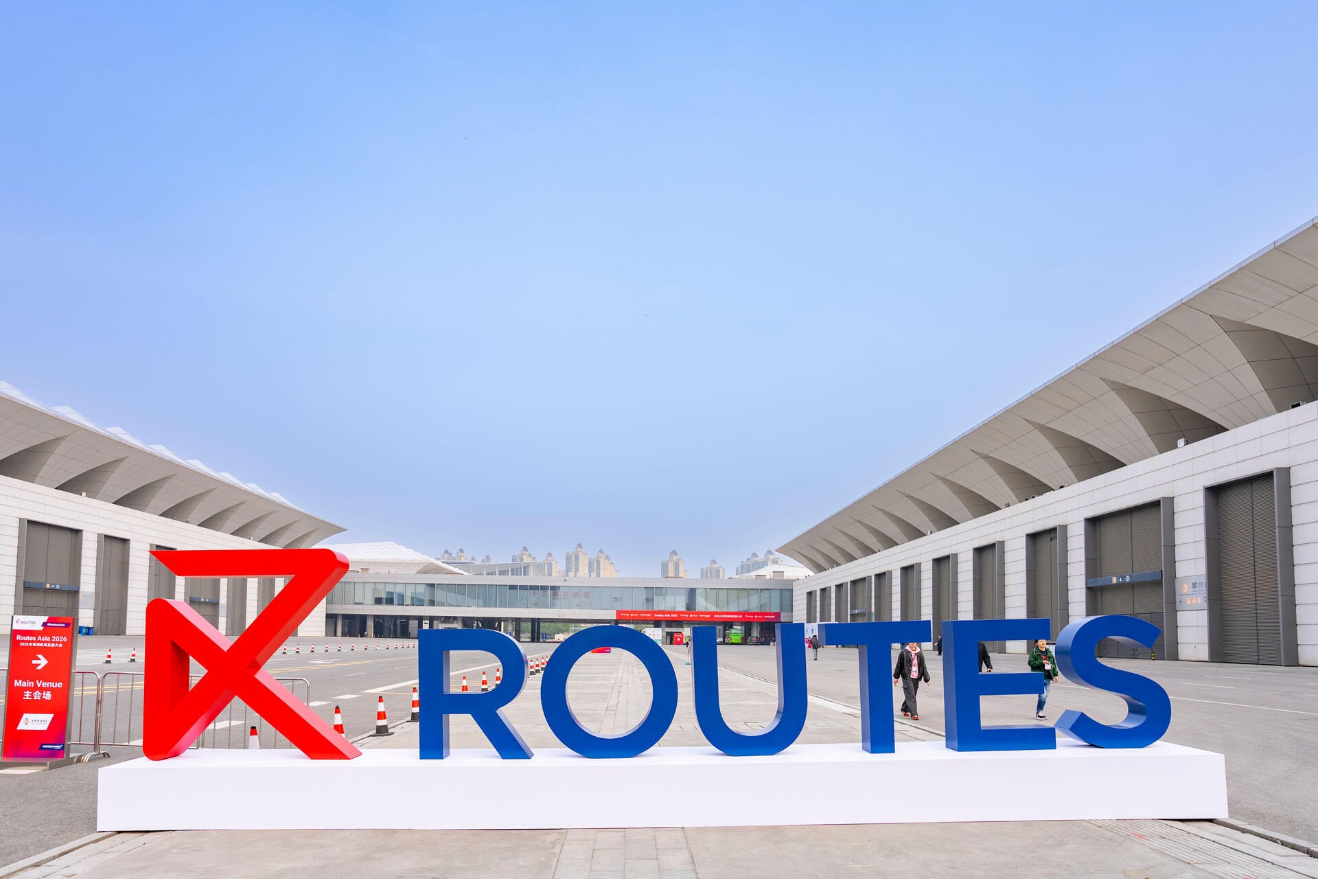 The first day of Routes Asia