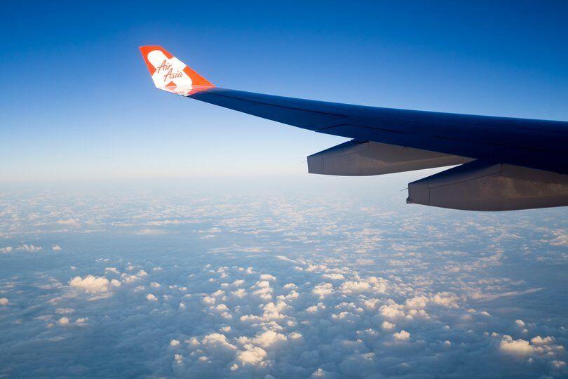 Air Asia X wing