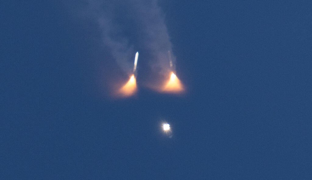 rocket booster separation