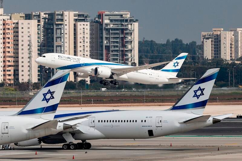 tel aviv el al israel jets