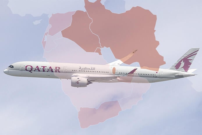 Middle East map data pic