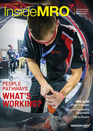 Cover of the digital edition of Inside MRO, April/May 2026