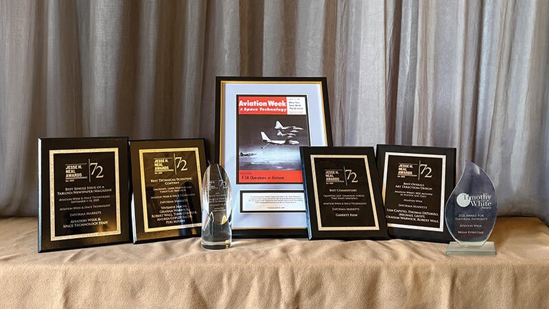 Aviation Week's Neal Awards in 2026