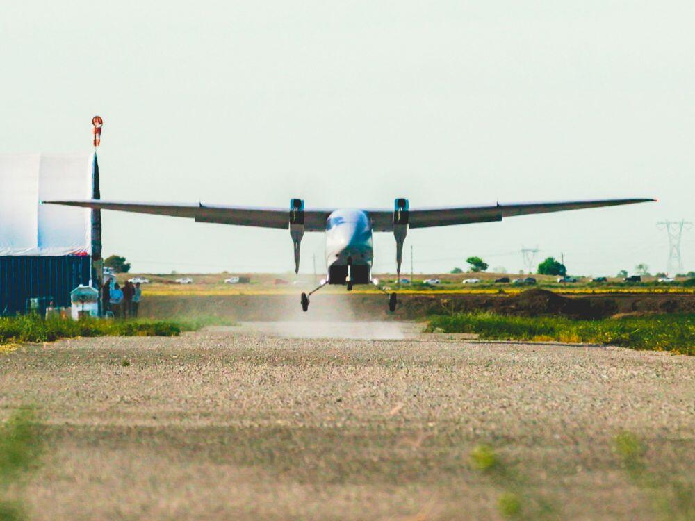 Pyka Caption: DropShip draws on Pyka's Pelican autonomous electric crop-spraying and cargo aircraft
