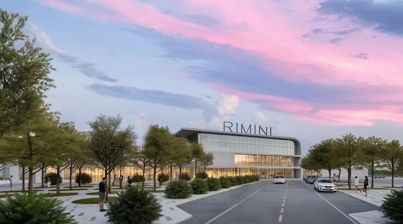 rimini airport rendering