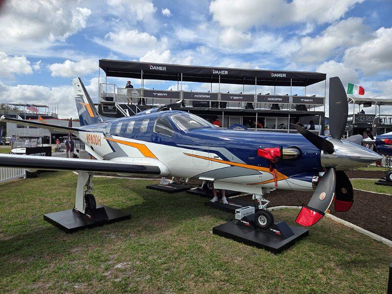 Sun 'N Fun Daher 980 on display