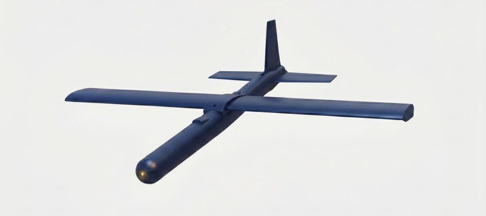 Terra Drone Caption: The longer-range Terra A2 is part of a two-layer approach to low-cost drone interception