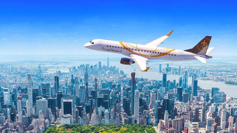 Truenoord aircraft above New York