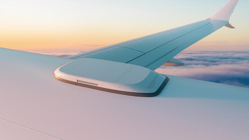 airliner inflight wi-fi antenna concept