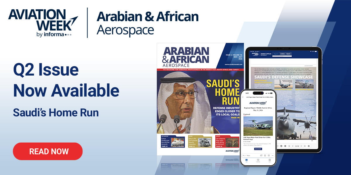Arabian &amp; African Aerospace May-July 2026