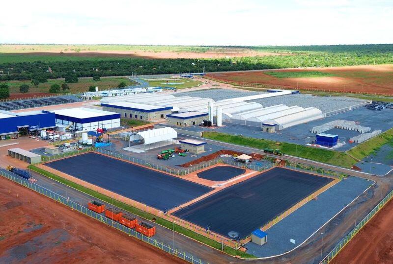 concept of SAF plant Acelen plans to build in Bahia, Brazil