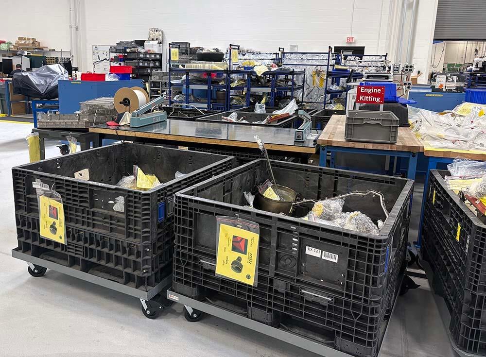 Kitting area
