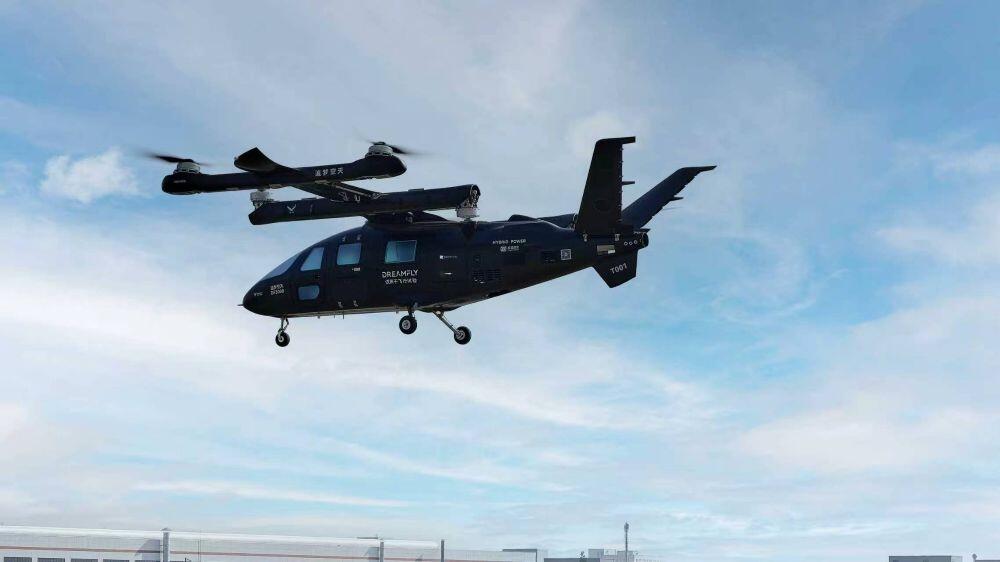 Caption: The DF3000 was designed around a hybrid-electric propulsion system intended to maintain performance across multiple flight profiles.F Credit: DreamFly Aerotech