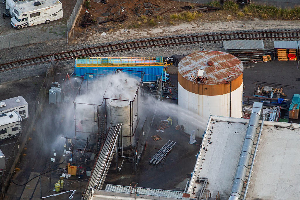 GKN facility chemical leak