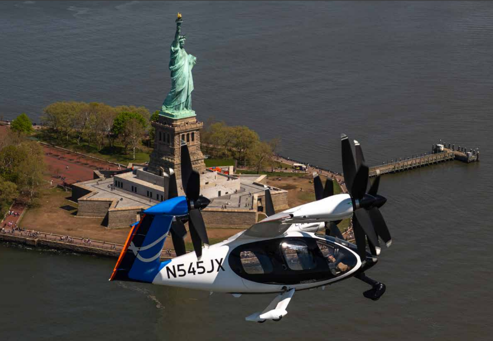 Art credit: Joby Aviation Caption: Joby plans to return to New York for flights under the FAA's eVTOL Integration Pilot Program.