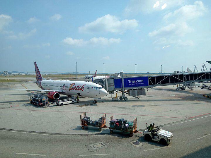 Batik aircraft at KLIA airport