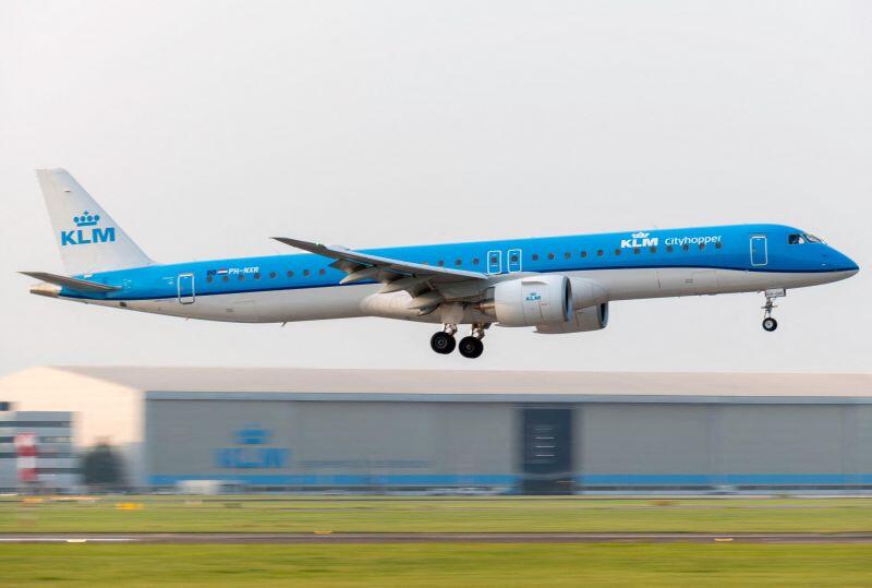 KLM cityhopper aircraft