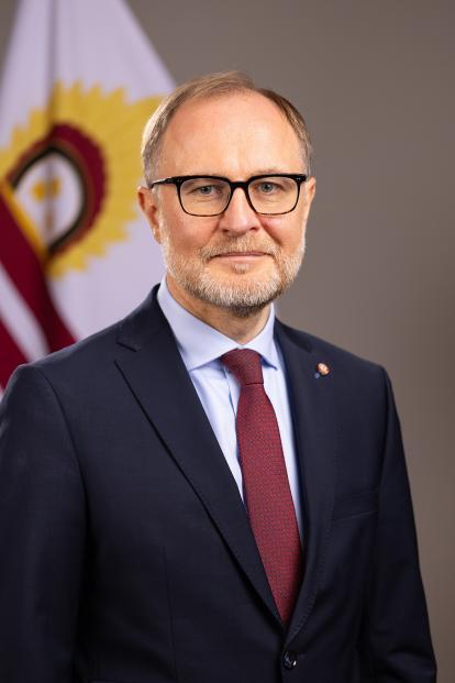 Latvian Defense Minister Andris Sprūds 