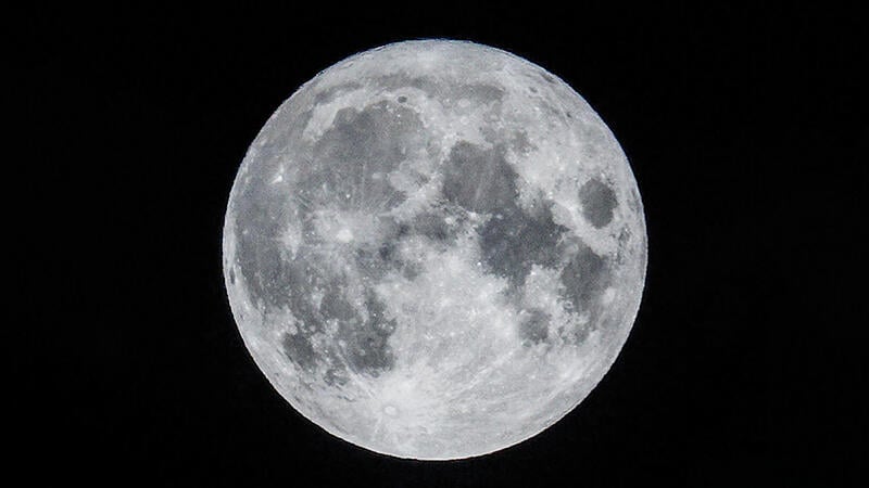 The moon