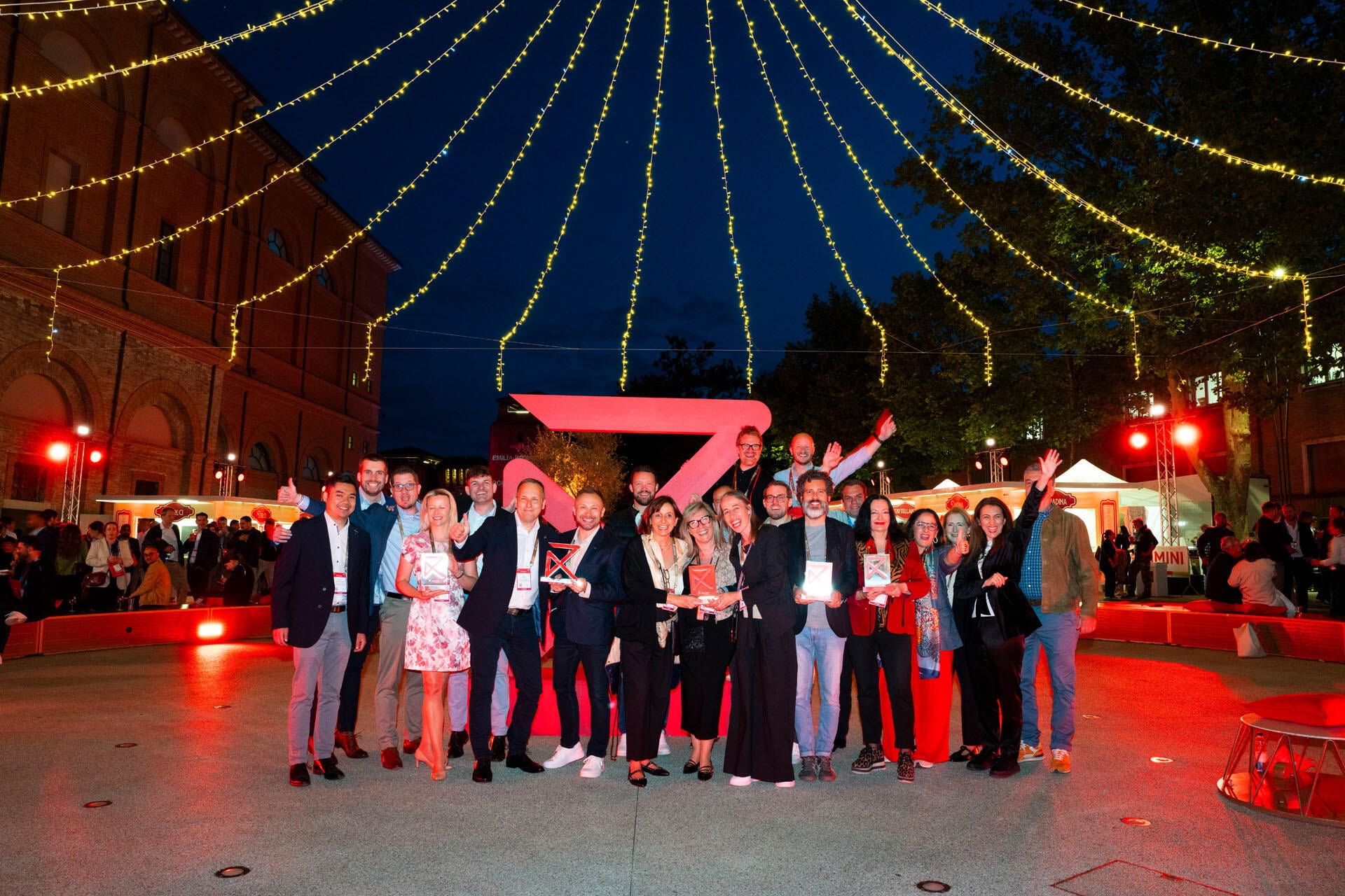 Winners at the Routes Europe Awards
