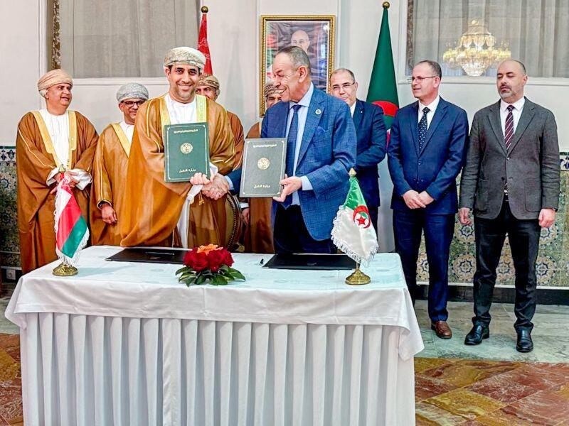 executives at the MOU signing