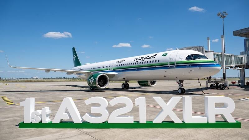 Saudia's first A321XLR