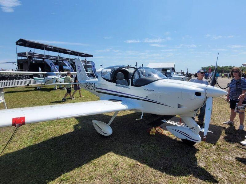 Tecnam P-Mentor aircraft at Sun N Fun 2024