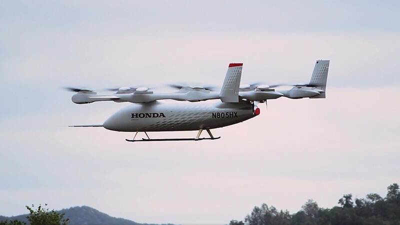 Honda’s F1 eVTOL demonstrator 