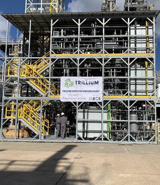 Trillium's Project Falcon bio-acrylonitrile plants is scheduled to be commissioned in the second quarter.