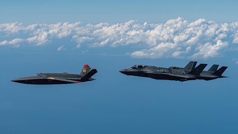 MQ-58 and F-35