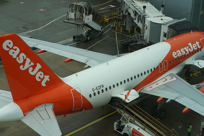 Easyjet jet at LGW